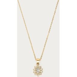 Collier Vintage avec strass transparents My Jewellery Doré One size femme