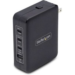 Startech Chargeur Mural Usb-a Et Usb-c 904147168 Black One Size unisex