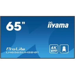 IIYAMA Écran Tactile Prolite Lh6565uhsb-b1 65´´ Ips 4k Black One Size unisex