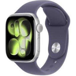 Watch Series 11 Boîtier Aluminium Argent Bracelet Sport Violet 42 Mm Apple