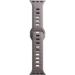 Bracelet En Silicone Taupe Pour Apple Watch 3mk 42/44/45/49mm
