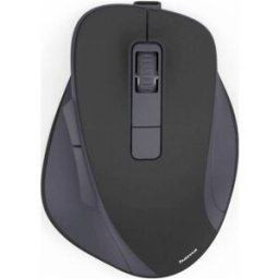 Hama WM-500 Souris sans fil optique noir 6 Boutons 1600 dpi rechargeable, port USB, anti-dérapant, ergonomique