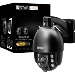INSTAR IN-9820 4K schwarz 18003 INSTAR Ethernet IP Caméra de surveillance