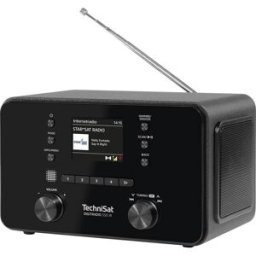 TechniSat DIGITRADIO 550 IR Radio de table DAB+, FM MP3, USB, WiFi, FM, radio internet, DAB+, Bluetooth fonction de charge de la batterie, fonction réveil noir