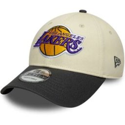 New Era Casquette Nba Colourblock 9forty Los Angeles Lakers Light Beige One Size unisex