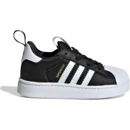 Adidas Originals Baskets Pour Bébé Superstar Quickon Core Black / Ftwr White / Core Black EU 24 Garçon,Fille