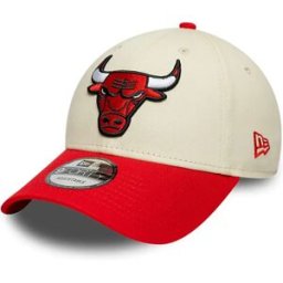 New Era Casquette Nba Colourblock 9forty Chicago Bulls Light Beige One Size unisex