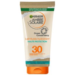 Lait Fluide Hydratant Haute Protection Ambre Solaire SPF30