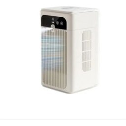 INF Mini ventilateur brumisateur rechargeable - Réservoir 370ml, 2 vitesses, portable pour dortoir et bureau