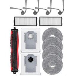 INF Kit de pièces de rechange pour aspirateur robot compatible avec Roborock G30 Space et compatible avec Soros Z70 – Brosse