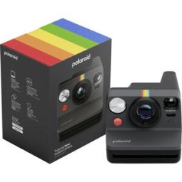 Polaroid Now Gen3 Camera Black Appareil photo à développement instantané noir batterie intégrée