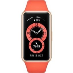 Huawei Band 6 Montre Connectée - Ecran Fullview Amoled 1.47 - Orange