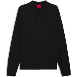 Hugo Pull à Col En V San Jordan 10276192 Red Black L Homme