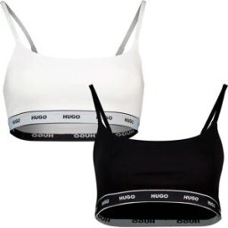Hugo Soutien-gorge 50545691 Bralette Red 2 Unités Open White L Femme