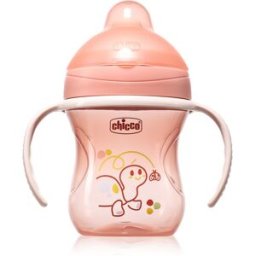 Chicco Training Cup 6m+ tasse d’apprentissage avec supports Pink 1 pcs