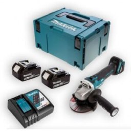 Makita DGA506RTJ Meuleuse d'angle sans fil 125mm Li-ion (2x18V/5,0Ah) Makpac
