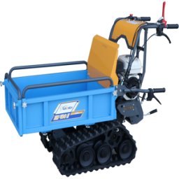 Brouette motorisée à chenilles EuroMech EM400H-Agri - Caisson extensible avec charge de 400 Kg