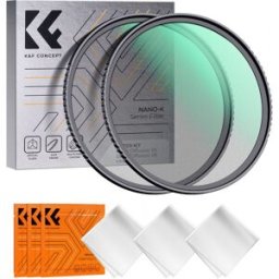 K&F Concept K&F; Concept 1/4+1/8 Black Mist Filter Set 77mm