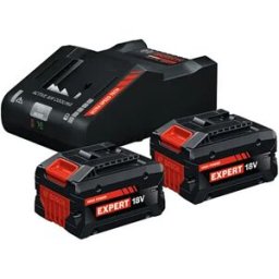 Bosch Chargeur De Batterie Starter-set 2x Exba18v-80-2079 Black / Red One Size