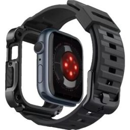 Étui De Protection Spigen Tough Armor Pro Noir Pour Apple Watch