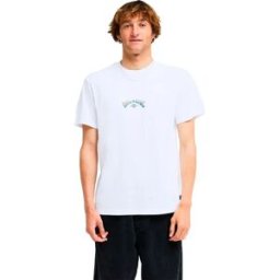 Billabong T-shirt à Manches Courtes Arch Diamond White S Homme
