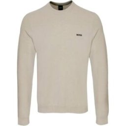 Boss Pull Momentum 10273795 Green Dark Beige XL Homme