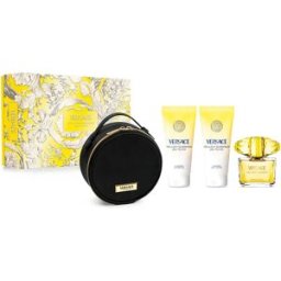Versace Eau De Toilette Yellow Diamond Vapo Set 290ml One Size female
