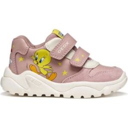 Geox Baskets Sans Lacets Ciufciuf A Old Rose EU 20 Fille