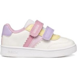 Geox Baskets Sans Lacets Eclyper A Optic White / Nude EU 21 Fille