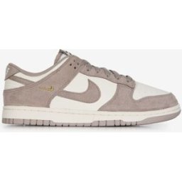 Nike Dunk Low Suede Mini Swoosh blanc/beige 42 homme