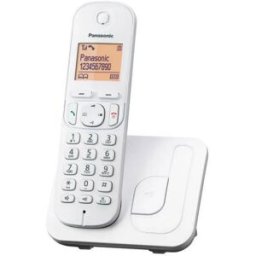 Panasonic Téléphone Fixe Sans Fil Dect Lcd 1.6´´ White One Size unisex