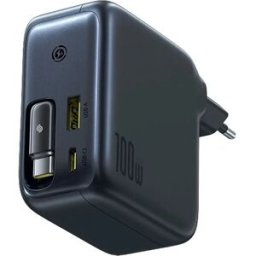 Baseus Chargeur Mural Usb-a Et Usb-c Enercore Cj11 100w Black One Size unisex
