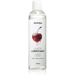 Satisfyer Juicy Lubricant gel lubrifiant saveur Cheeky Cherry 300 ml