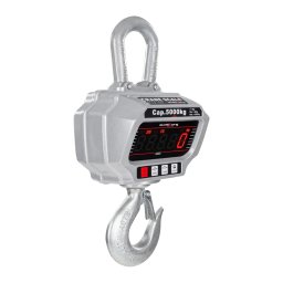 Balance suspendue - 5 000 kg/2 kg - LED - avec télécommande 50 m