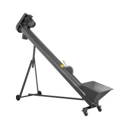 Convoyeur à vis - 3 m - 1 000 kg/h - 1 400 tr/min - 7 hauteurs réglables