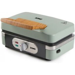 DOMO-ELEKTRO DOMO Appareil croque / gril / gaufrier 3-en-1 - vert DO9276C