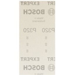 Bosch Abrasif réticulé EXPERT M480, 93 x 186 mm, G 320, 50 pieces 2608900759