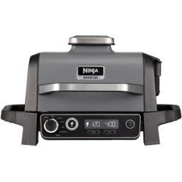 Ninja Woodfire OG701EU - Barbecue électrique avec fumoir et friteuse à air chaud