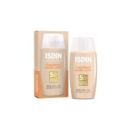 Isdin Fotoprotector Fusion Water Magic Light Écran Solaire Teinté SPF 50 de 50 ML - Flacon 50 ml