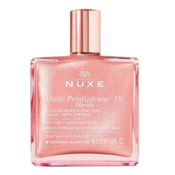 Nuxe Huile prodigieuse or florale huile sèche multifonctions visage corps cheveux 50 ml