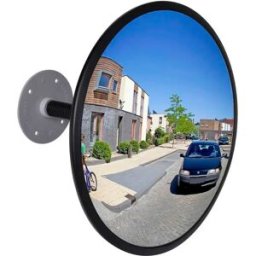 Normaluz Miroir De Sécurité Intérieur 30 Cm Black One Size
