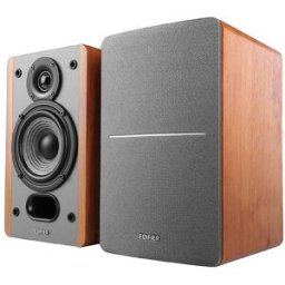Enceinte Bibliothèque Edifier P12 2 Pack Beige Et Bois Mdf