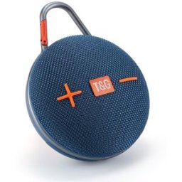 Enceinte Bluetooth Portable Led Son 360° Tws Fm Radio Micro Sd Usb Bleu Yonis