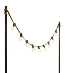Vincent Sheppard - Guirlande lumineuse extérieur Light My Table - Noir - Acier thermolaqué - Designer Studiomie