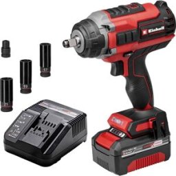 Einhell Professional IMPAXXO 18/450 4510074 Clé à chocs sans fil 450 Nm 18 V Nombre d'accus fournis 1 4 Ah Li-Ion brushless, + batterie, + chargeur