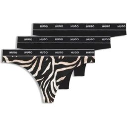 Hugo String Design 10272521 Red 3 Unités Open Miscellaneous S Femme