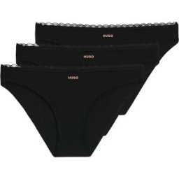 Hugo Culotte 50566738 Red 3 Unités Black XL Femme