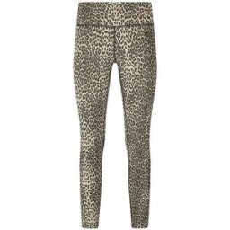 Athlecia Collant de fitness femme Windia V2 Imprimé léopard marron 34