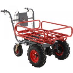 Brouette électrique à batterie GeoTech CAR 300T-T PLUS - Batterie de 40V et 6 Ah