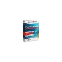 Santarome Plasma Marin Hypertonique Eau de Mer Pure 20 Ampoules - Boîte 20 ampoules de 10 ml